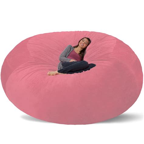 fluffy pink bean bag|fluffy pink bean bag chair.